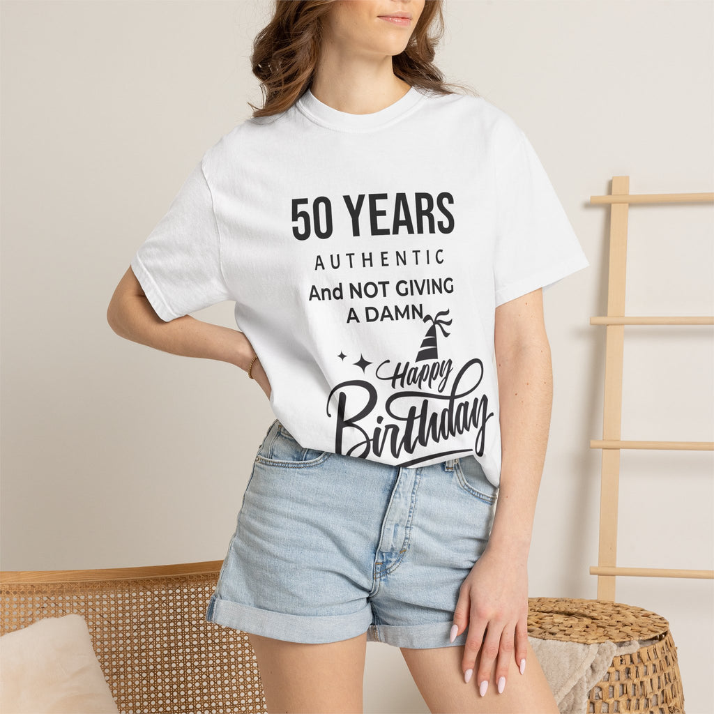 50 Years of Not Giving a Damn T-Shirt